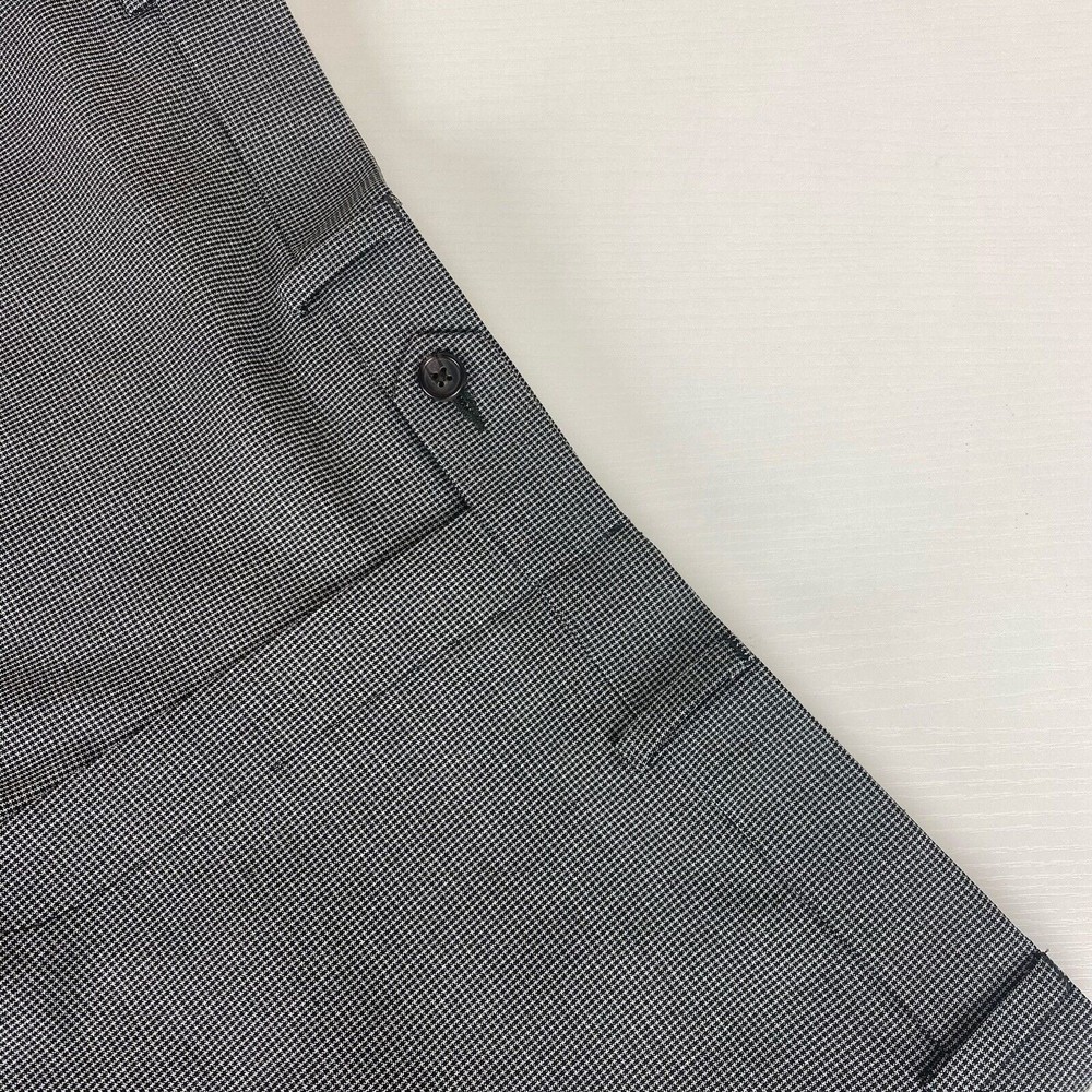 Ralph Lauren Men's Black Bird's eye Pants Size 38/32